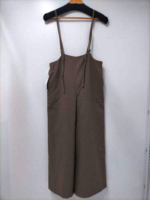 レイビームス Ray BEAMS バック レースアップ サスペンダー付 パンツ レディース 表記無