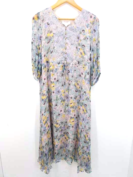 JILLSTUART(ジルスチュアート) カーラシルクフラワーワンピース レディース  2