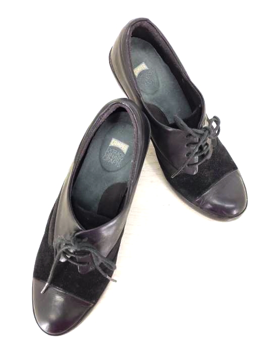 CAMPER(カンペール) レースアップ パンプス スエード レディース  37