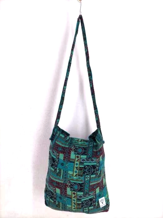 SOUTH2 WEST8(サウスツーウエストエイト) Book Bag India Jacquard Emerald メンズ 表記無