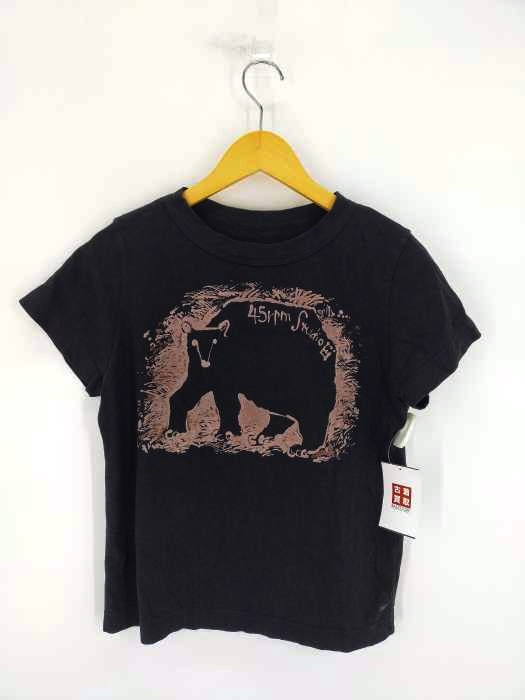 45rpm(フォーティーファイブアールピーエム) プリントTシャツ レディース JPN：2
