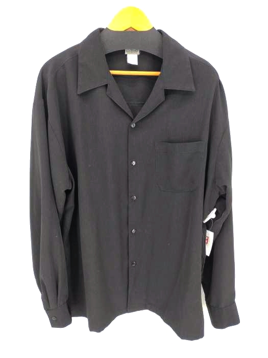 キャルトップ CALTOP USA製 ポリオープンカラーシャツ メンズ  XL