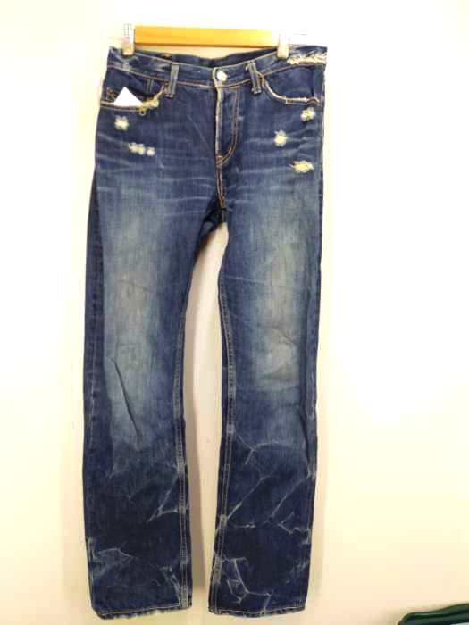 ヒステリックグラマー HYSTERIC GLAMOUR KINKY JEANS ダメージ加工デニム レディース  FREE