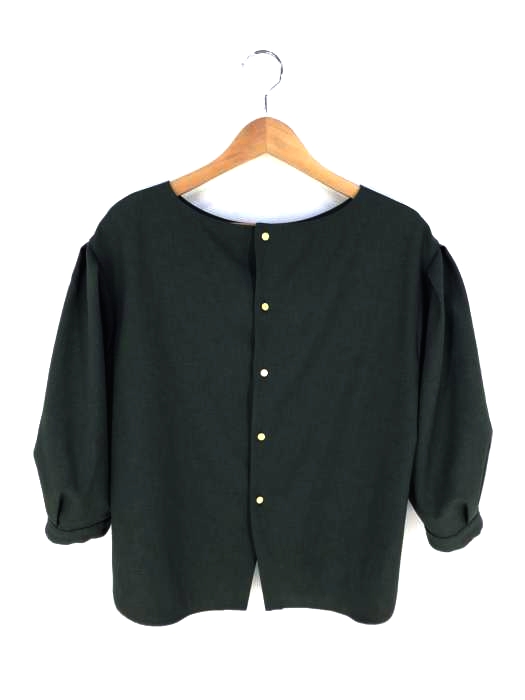 ロッソアーバンリサーチ ROSSO URBAN RESEARCH ストレッチツイルバックボタンブラウス レディース FREE
