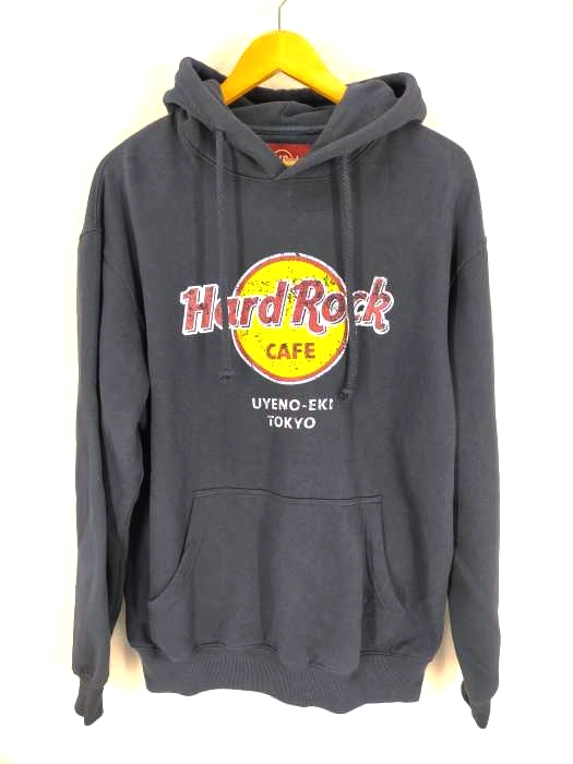 ハードロックカフェ Hard Rock Cafe UYENO-EKI TOKYO パーカー メンズ JPN：XL