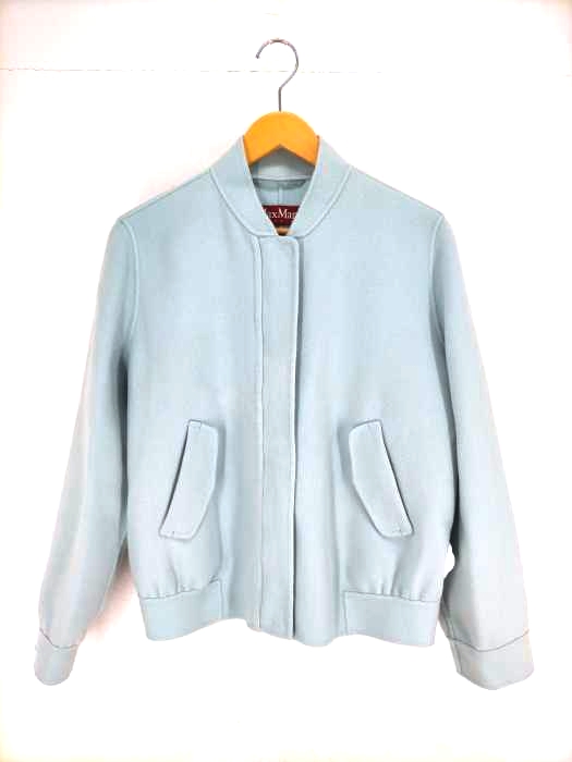 マックスマーラステュディオ MAX MARA STUDIO ウールボンバージャケット レディース JPN：42