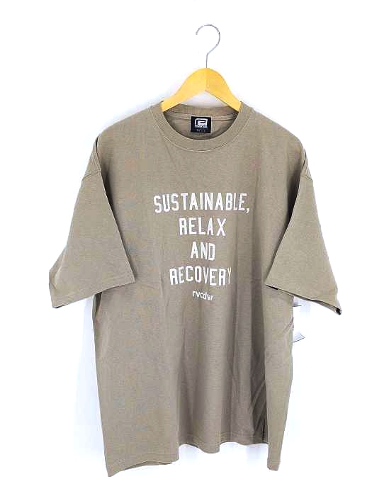 リバーサル REVERSAL SUSTAINABLE 9.1 BIG SILHOUETTE COTTON TEE メンズ JPN：XL