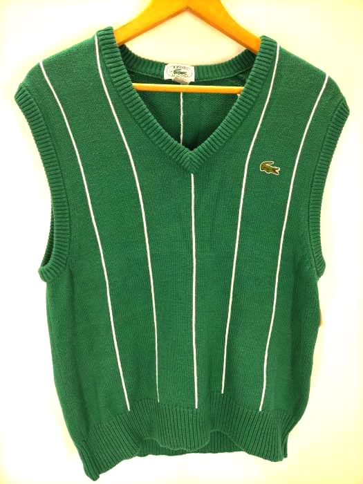 アイゾッドラコステ IZOD LACOSTE コットンニットベスト メンズ import：L