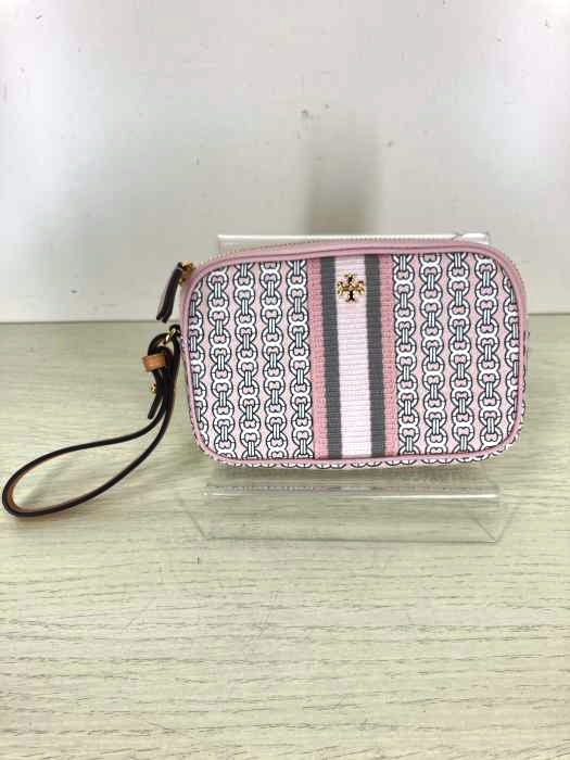 TORY BURCH(トリーバーチ) GEMINI LINK CANVAS WRISTLET  ポーチ レディース  表記無