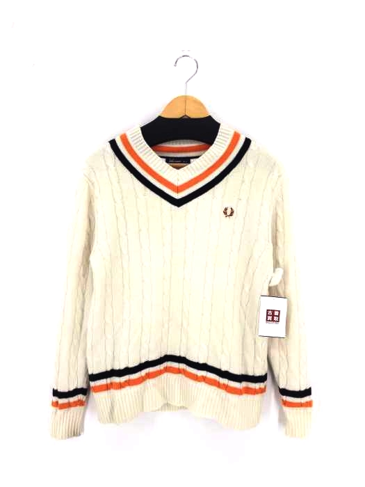 FRED PERRY(フレッドペリー) Vネックラインニット メンズ トップス ニット・セーター