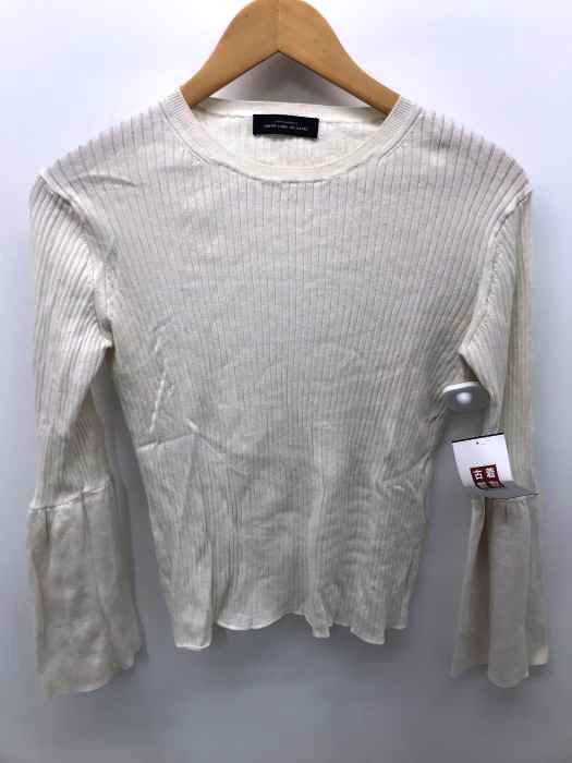 UNITED ARROWS green label relaxing(ユナイテッドアローズグリーンレーベルリラクシング) KF リブ ソデ フレア ニット レディース 表記無