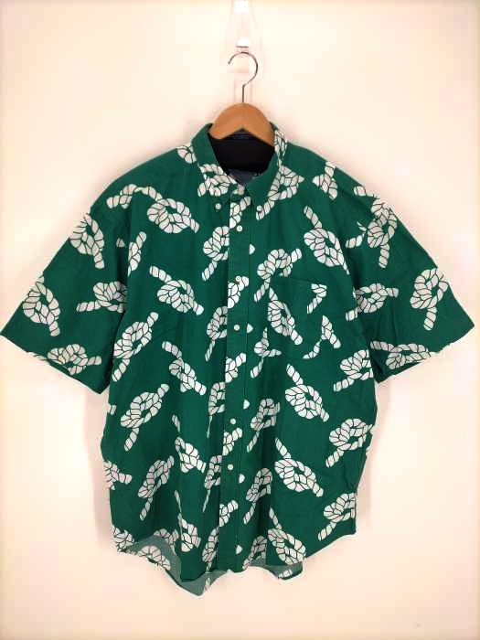 TOMMY HILFIGER(トミーヒルフィガー) ロープ 総柄BDシャツ メンズ XL