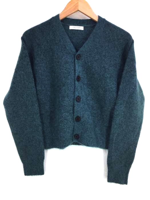 MACPHEE(マカフィー) ストレッチモヘヤ Vネックカーディガン レディース  S