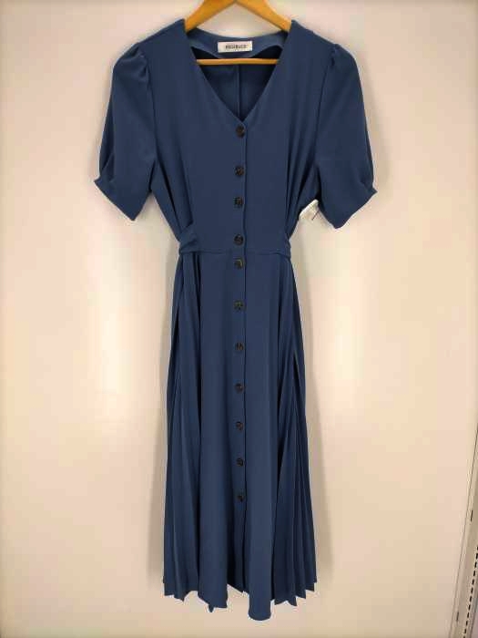 MISCH MASCH(ミッシュマッシュ) タックフロントボタン半袖ワンピース レディース JPN:M