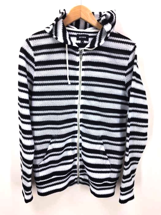 BEAMS(ビームス) メッシュ ジップアップ パーカー メンズ JPN:S