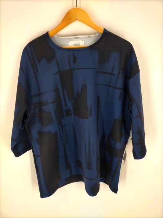 STUDIOUS(ステュディオス) 総柄クルーネック半袖Tシャツ メンズ JPN:2