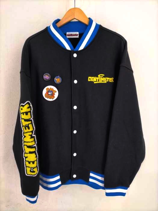 centimeter(センチメーター) Block buster sweat stadium jacket メンズ JPN：L