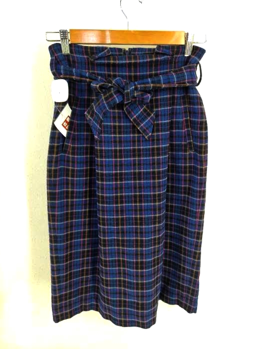UNITED ARROWS green label relaxing(ユナイテッドアローズグリーンレーベルリラクシング) チェックツイード タックスカート レディース JPN：38