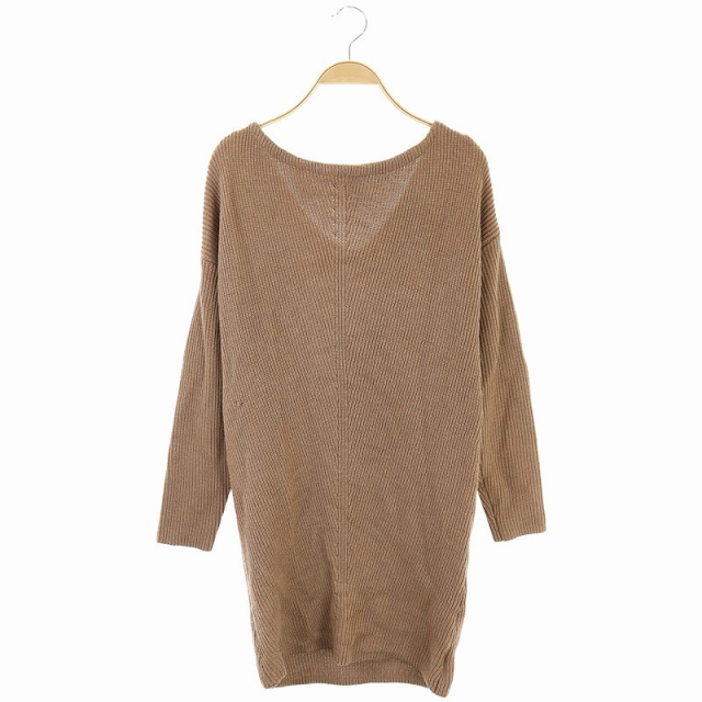 BALLSEY(ボールジー) ボールジー BALLSEY トゥモローランド ニット チュニック ウール シルク混 長袖 F ベージュ /AO ■OS レディース レディース  F