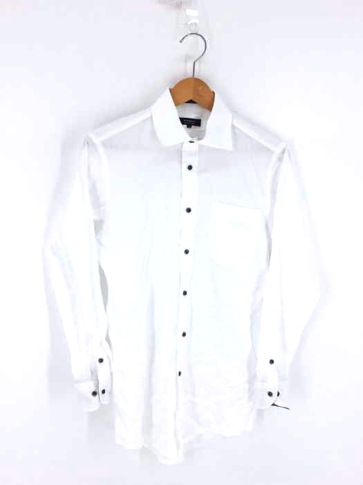 BURBERRY BLACK LABEL(バーバリーブラックレーベル) コットン長袖シャツ メンズ FR：38