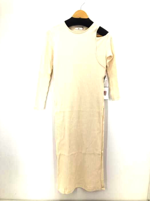 SLY(スライ) ASYMMETRY CUT RIB TOPS レディース  FREE