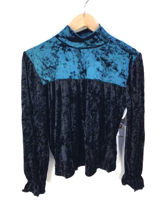 SLY(スライ) COLOR DOCKING VELOR TOPS レディース  1