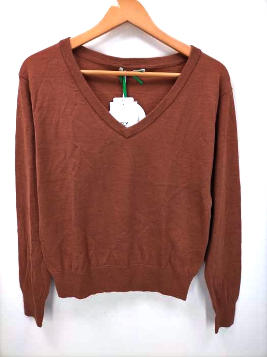 スライ SLY FINE SKIN WOOL HG V N TOPS レディース  1
