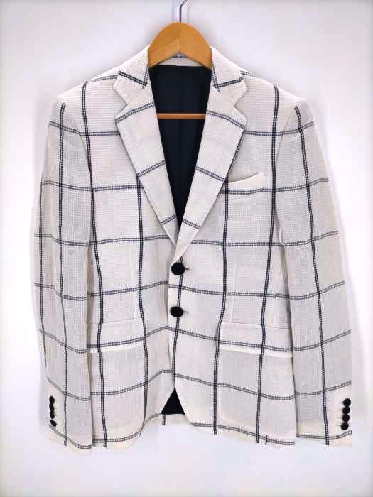 ANDREA POMPILIO(アンドレア ポンピリオ) 16SS リネンテーラードジャケット メンズ EUR：44
