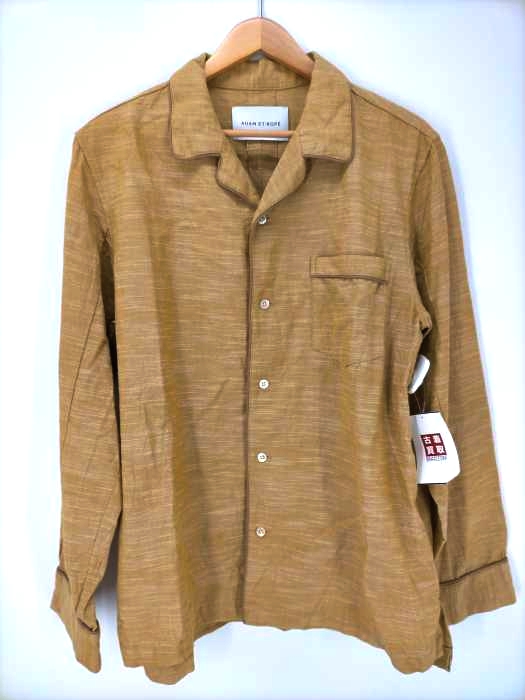 Adam et Rope(アダムエロペ) 19SS 会津木綿 ピローシャツ メンズ JPN：L