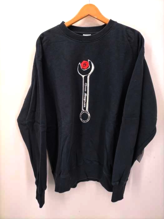 Champion(チャンピオン) Snap-on プリントスウェット メンズ JPN：XL