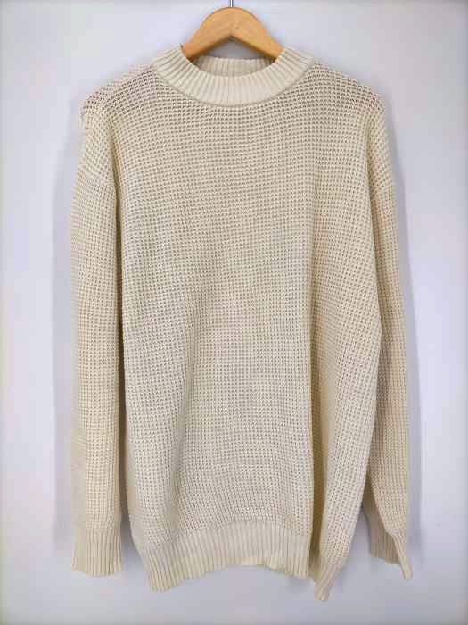 EMMA CLOTHES(エマクローズ) モックネックメッシュニット メンズ JPN：L