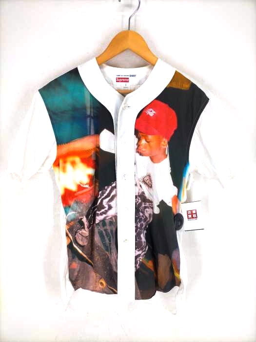 シュプリーム Supreme 14ss Baseball Shirt Harold Hunter メンズ  S
