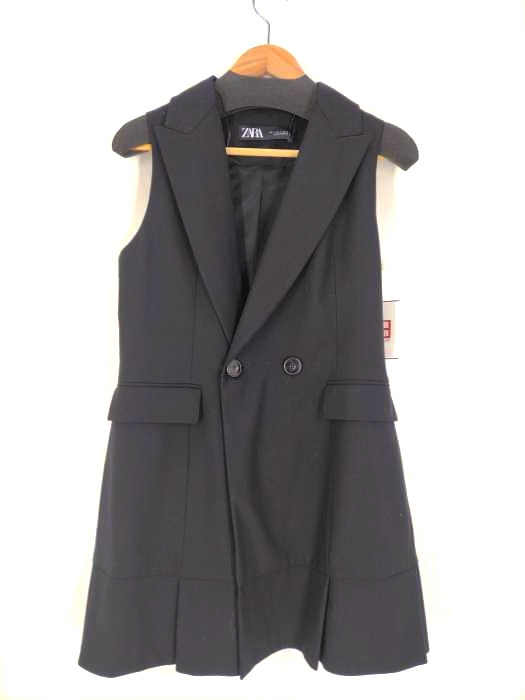 ザラ ZARA テーラードベスト レディース  S