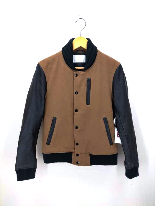アーバンリサーチ URBAN RESEARCH ラムレザー メルトンジャケット メンズ JPN：M