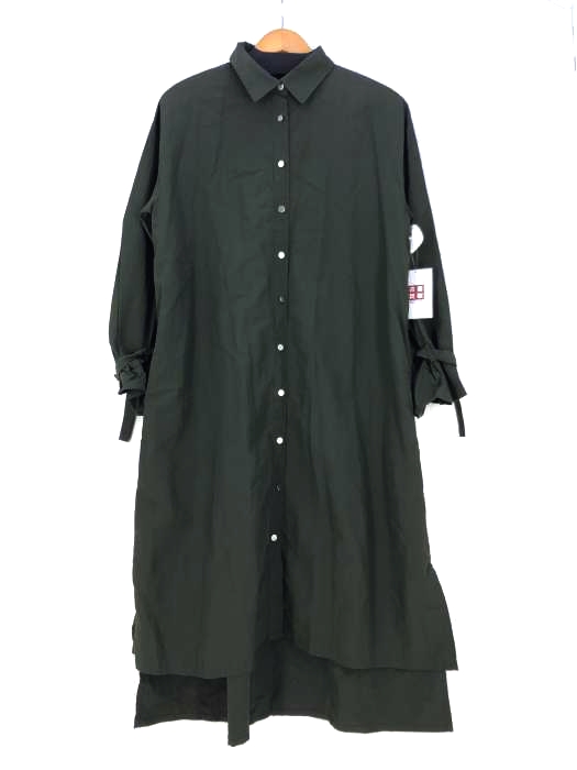 MURUA(ムルーア) ナイロンロングシャツ レディース ワンピース シャツ