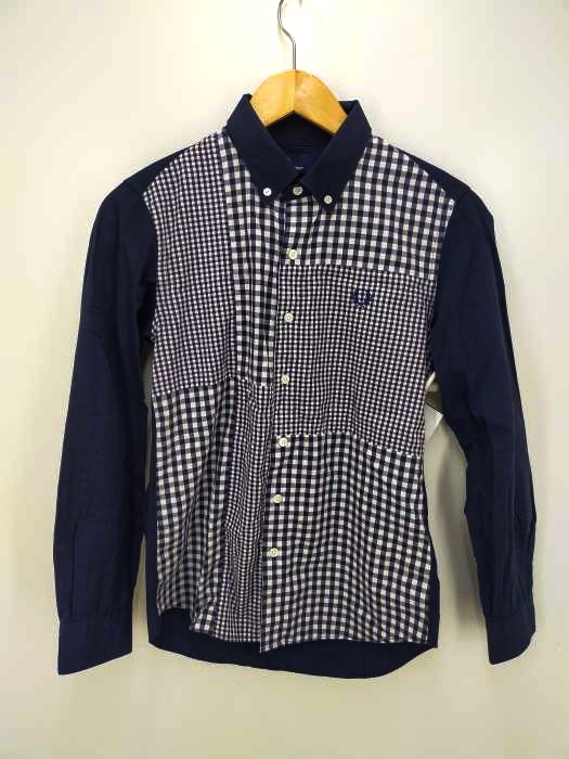FRED PERRY(フレッドペリー) ギンガムミックスパネルシャツ レディース トップス カジュアルシャツ