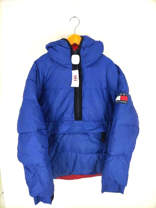 TOMMY HILFIGER(トミーヒルフィガー) 90s フラッグタグ ダウンアノラックパーカー メンズ JPN：XL