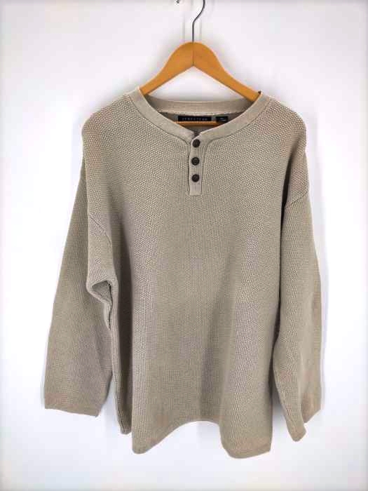 STRUCTURE(ストラクチャー) OLD ヘンリーネックニット メンズ JPN:XL