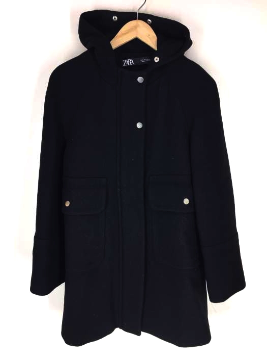 ザラ ZARA HOODED COAT フーデットコート レディース import：S import：S