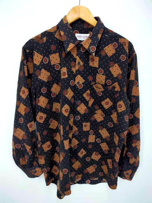 USED古着(ユーズドフルギ) VALLAURI 柄シャツ メンズ  105