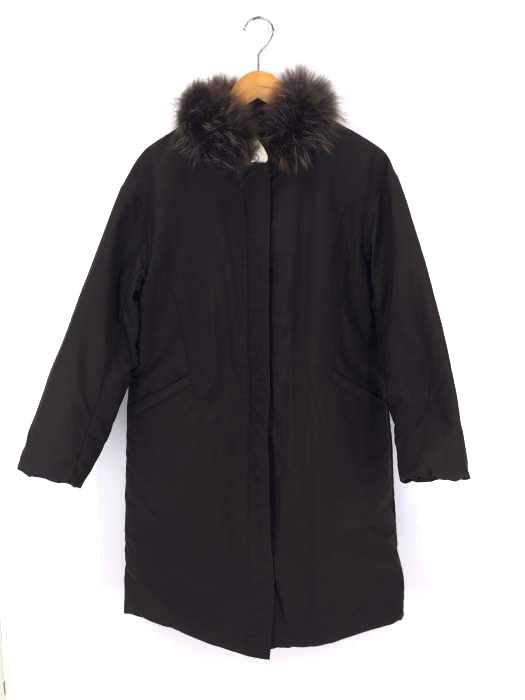 UNITED ARROWS green label relaxing(ユナイテッドアローズグリーンレーベルリラクシング) FM 2WAY ファー ノーステッチ ダウン コート レディース JPN：36