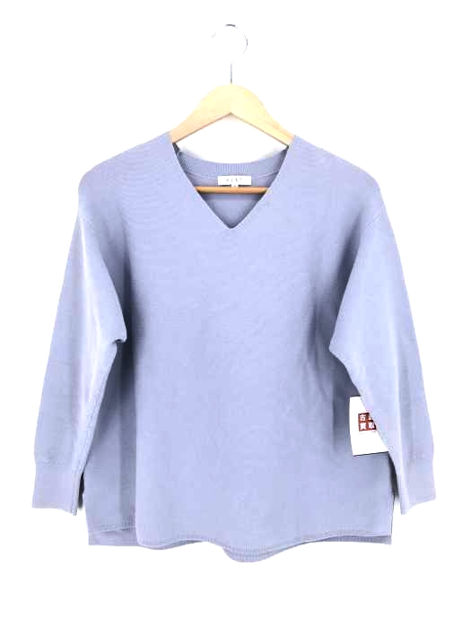 プラステ PLST 20SS Vネックコットンニット レディース JPN：M
