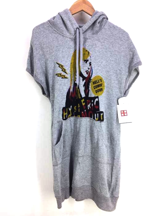 HYSTERIC GLAMOUR(ヒステリックグラマー) hell's comin down プリントワンピース レディース  FREE
