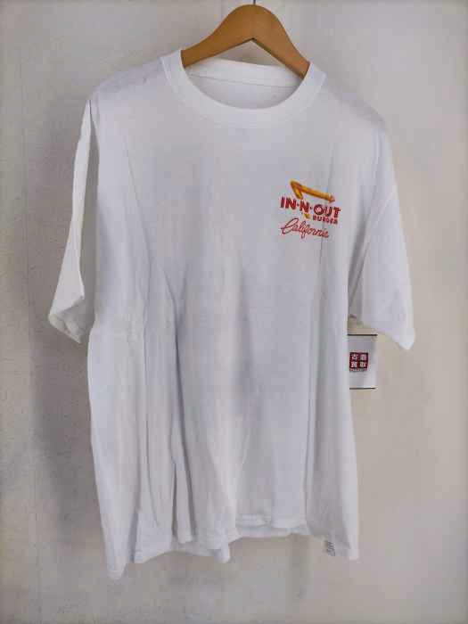 Hanes(ヘインズ) IN-O-OUT Burger バックプリントTEE メンズ JPN:L