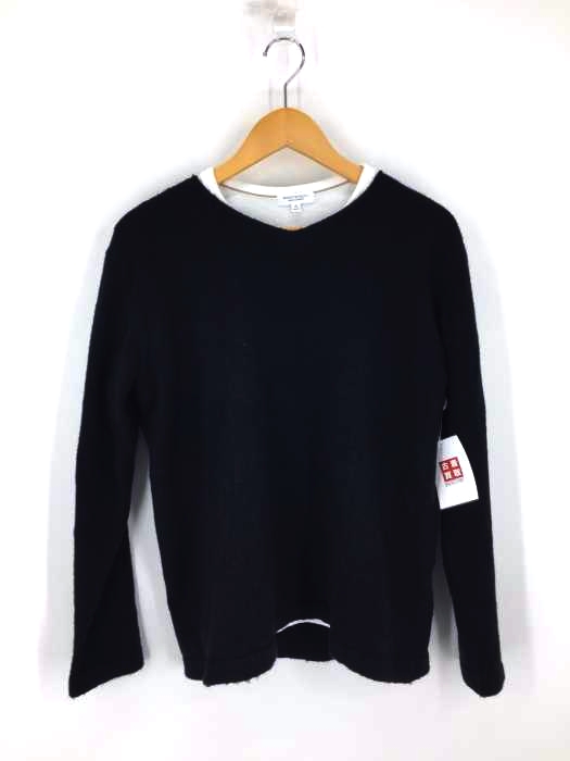 BEAUTY & YOUTH UNITED ARROWS(ビューティーアンドユースユナイテッドアローズ) ウール混Vネックニット＆クルーネックカットソー メンズ JPN：M