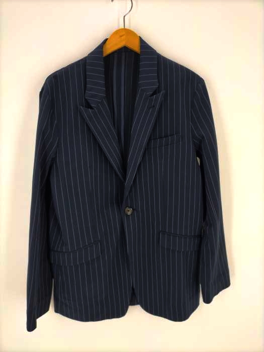 NO ID.(ノーアイディ) TRストレッチピークドラペル1B-JKT メンズ JPN：2