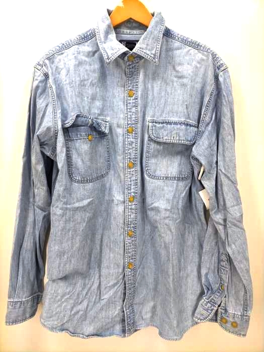 LANDS END(ランズエンド) デニムシャツ メンズ JPN:L