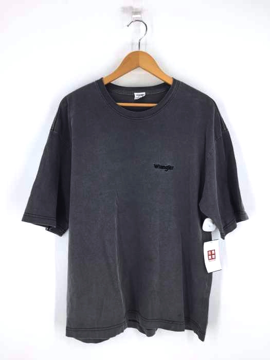 Wrangler(ラングラー) ロゴ刺繍 クルーネックTシャツ メンズ JPN：L