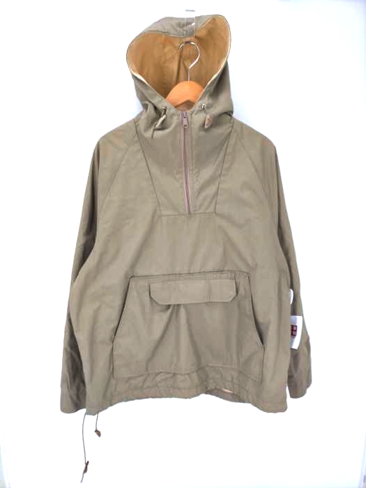 Eddie Bauer(エディーバウアー) 80S 黒タグ USA製 アノラック  メンズ import：L