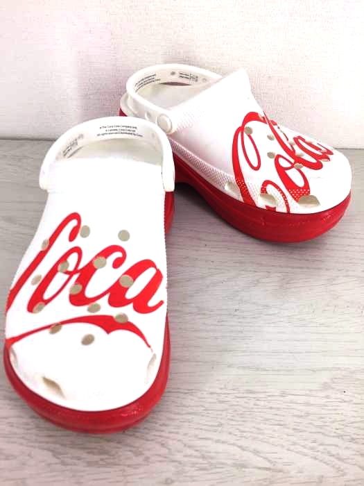 crocs(クロックス) BAE CGW WHITE/RED ベイ クロッグ  レディース  W5